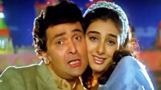 Mujhe Pyar Karega | Alka Yagnik, Udit Narayan | Pehla Pehla Pyar 1994 Songs | Rishi Kapoor, Tabu