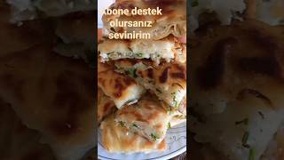 Su Böreği  abone destek olursanız sevinirim #lezzetli dakikalar #börek