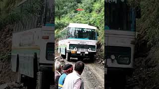 hrtc bus ||queen of hill🥇 #manali#kullu#banjar