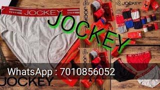 Jockey Mens Brief l Fabric : 95% Cotton & 5% Lycra single jersy l wholesale price @ Low cost