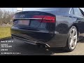 audi s8 520 hp exhaust sound stock original