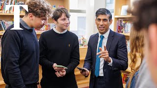 Rishi Sunak vows to stamp out antisemitism at Jewish school visit