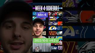 NFL Week 4 Best Bets Game Picks