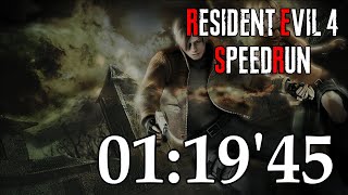 【Resident Evil 4】New Game Pro Speedrun - 01:25'43 (IGT) / 01:19'45 (LRT)