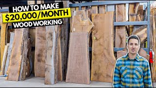 How to Start $20K/Month Woodworking Business