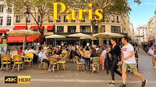 Paris walking tour 4K | A walk in Bastille 2021 | Marais | Paris 4K | A Walk In Paris