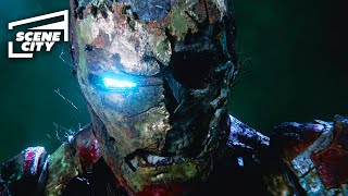 Spider-Man Far From Home: Mysterio Illusion | Zombie Iron Man Scene (HOLLAND, GYLLENHAAL)