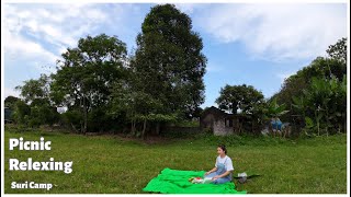 Suri Camp | Relaxing afternoon picnic with green lawn