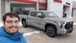 2025 Toyota Tundra SR5 TRD Off-Road in Lunar Rock