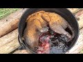 catch n cook clean groundhog eating the skin the wilderness living challenge 2017 s02e03