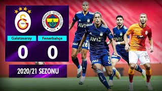ÖZET: Galatasaray 0-0 Fenerbahçe | 3. Hafta - 2020/21