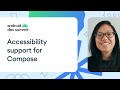 Building accessibility support for Compose