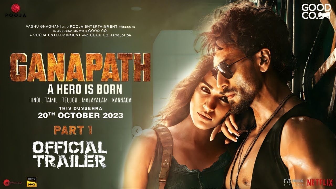 Ganapath | Official Trailer | Tiger Shroff | Kriti Sanon | Elli AvrRam ...