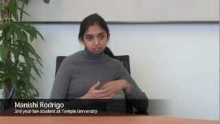 Law School: JD Study Abroad Student Interview: Manishi Rodrigo