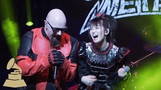 Babymetal on Performing with Rob Halford from Judas Priest | GRAMMYs