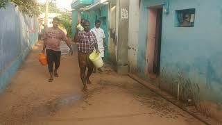 வீடு வீடாக மஞ்சள் தண்ணீர் தெளிப்பு- ஆலங்குளம் காமராஜர் கால்வாய் பணிக்குழு அபாரம்