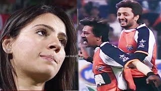 Unbelievable Catch By Veer Marathi Hits Mumbai Heroes Wicket | Riteish Deshmukh Delighted