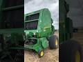 John Deere 560m bailer #farmequipment #johndeere #farming