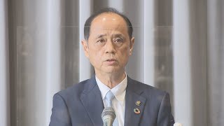 今年10月の岡山市長選挙　現職の大森雅夫市長が立候補を表明