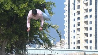 In Gaza City, parkour brings youngsters a taste of freedom | AFP