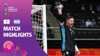 RFU v Argentina | FIFA Futsal World Cup 2021 | Match Highlights