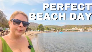 Beach Day in Agia Marina Aegina | Greece Travel