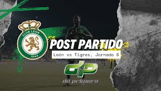 Post partido León-Tigres (J8, CL2025)