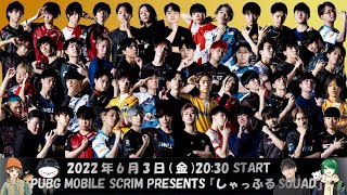 【PMJLイベント】PUBG MOBILE SCRIM Presents 『しゃっふるSQUAD』マイマビ視点【山岸、スズナシ、えすさぶれ】