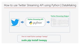 How to use Twitter Streaming API using Python | Hands-On | Part 5 | DM | DataMaking | Data Making