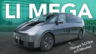 The Fastest Charging Car In The World - Li Auto MEGA