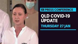 IN FULL: Queensland records 15 COVID-19 deaths, still below 90% double vaccinated  | ABC News