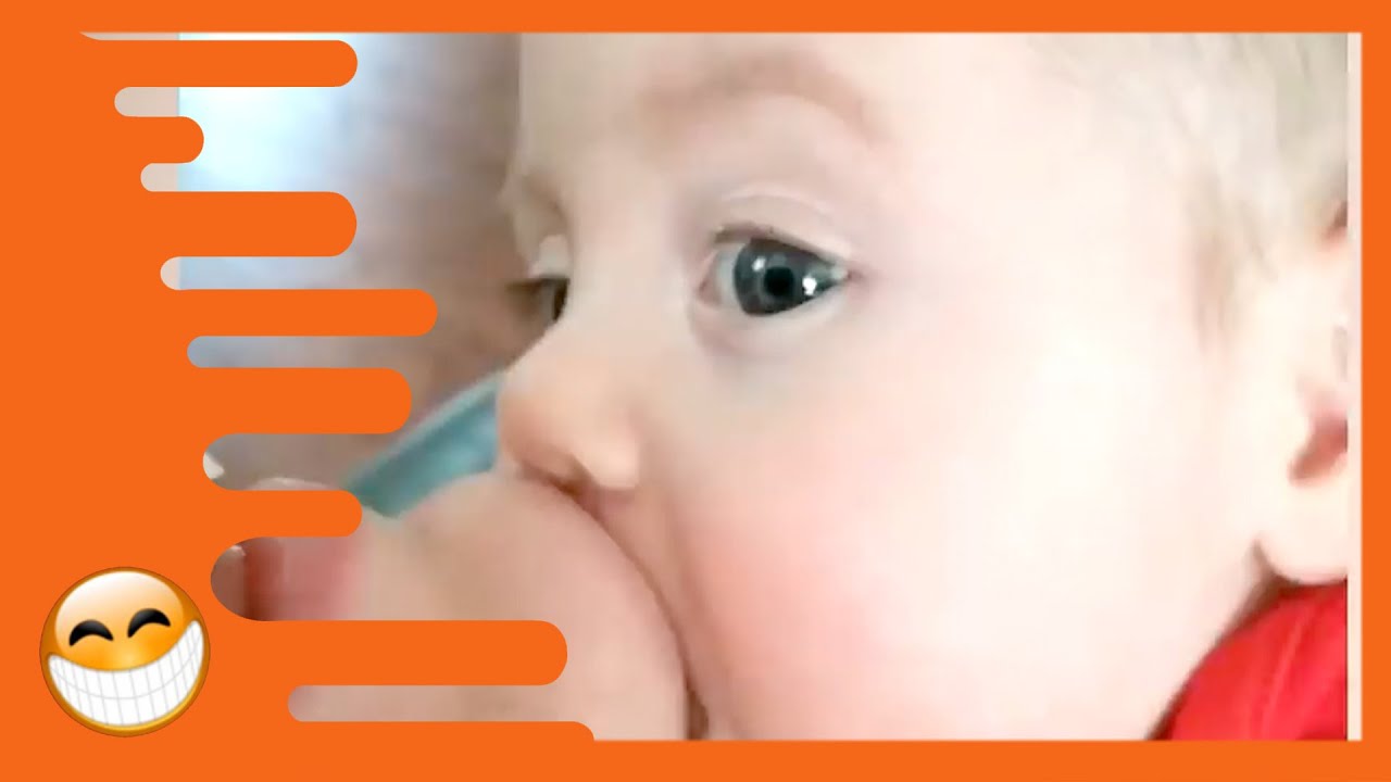 Funny Baby Reaction To Parent Kisses Cute Baby Videos Youtube
