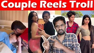 Couple Reels Kodumaigal | Instagram Cringe Reels Troll in Tamil | Vijay Reacts