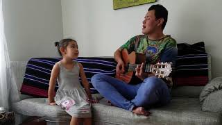 Gracias Pachamama (cover)- Sergio Gomez  y Luna Gomez (MUSICA DE YAGE)