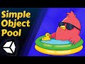 Simple Object Pool in Unity (Beginner tutorial)