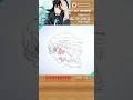 👨‍🎨스케치없이 한번에 그리기 무이치로💚 귀멸의칼날 요청그림 그림 anime drawing fyp shortvideo demonslayer