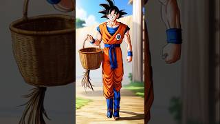 Goku en la selva #humor #animeshorts #drama