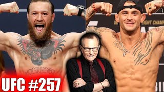 UFC #257  ConorMcGregor  KNOCKED OUT !  VS DustinPoirier ! Reaction live - Larry King  Corrupted