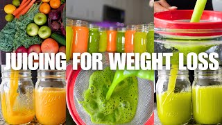 JUICING FOR WEIGHT LOSS | DETOX JUICE RECIPES | BENEFITS OF JUICING | HOW TO JUICE FOR BEGINNERS