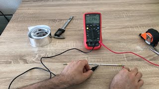 How to measure relative permittivity of insulation material ( PVC & Teflon )