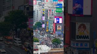 Shibuya Scramble Crossing JJK vibe😍#渋谷 #スクランブル交差点 #呪術廻戦 #shibuya #scramblcrossing #jjk #tokyo