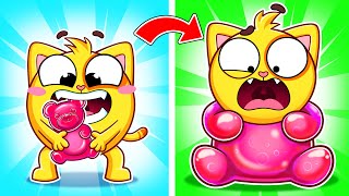 Gummy Tummy Fun and Yummy Song🍭🍬 | Funny Kids Songs 🐱🐨🐰🦁 And Nursery Rhymes by Baby Zoo