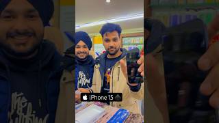  iPhone 15 ♠️ #youtubeshorts #unboxing #sidhumoosewala #apple