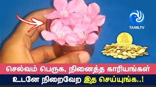 செல்வம் பெருக, நினைத்த காரியங்கள் உடனே நிறைவேற இத செய்யுங்க..! - Tamil TV