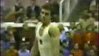 1983 World Championships gymnastics Artur Akopian vault