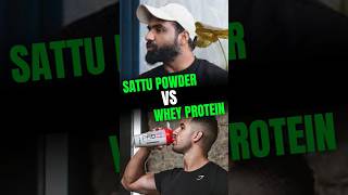 Whey Protein vs Sattu Powder | #shorts #youtubeshorts #fitinsider