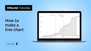 How to make a line chart in Flourish