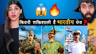 कितनी शक्तिशाली है INDIAN MILITARY | How Powerful Is Indian Military Reaction!! GETSETFLYFACT