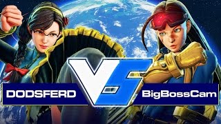 【スト５】DODSFERD [ チュンリー (春麗) / chun-li ] vs BigBossCam [ キャミィ / cammy ]