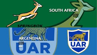 World Rugby U20 Championship 2019 - Argentina U20 v South Africa U20